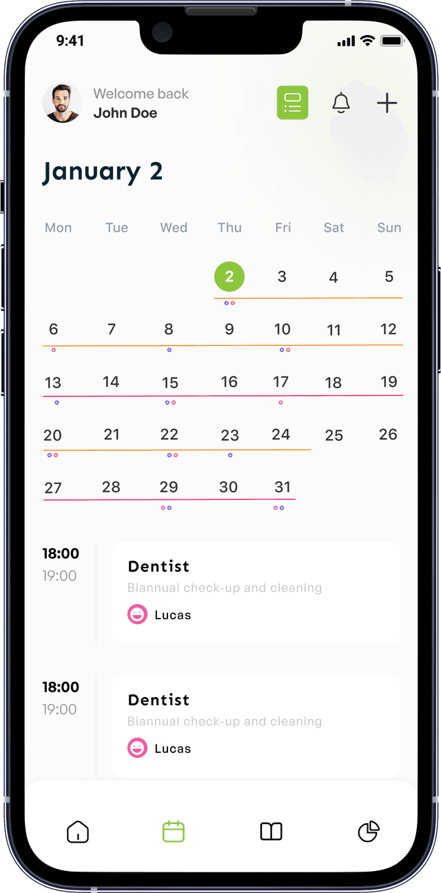 Agenda Screenshot