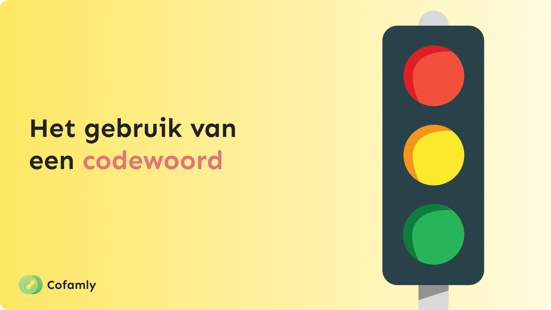 Stop voor het te laat is: het codewoord in co-ouderschap
